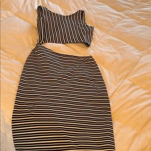 Stripped Zara dress